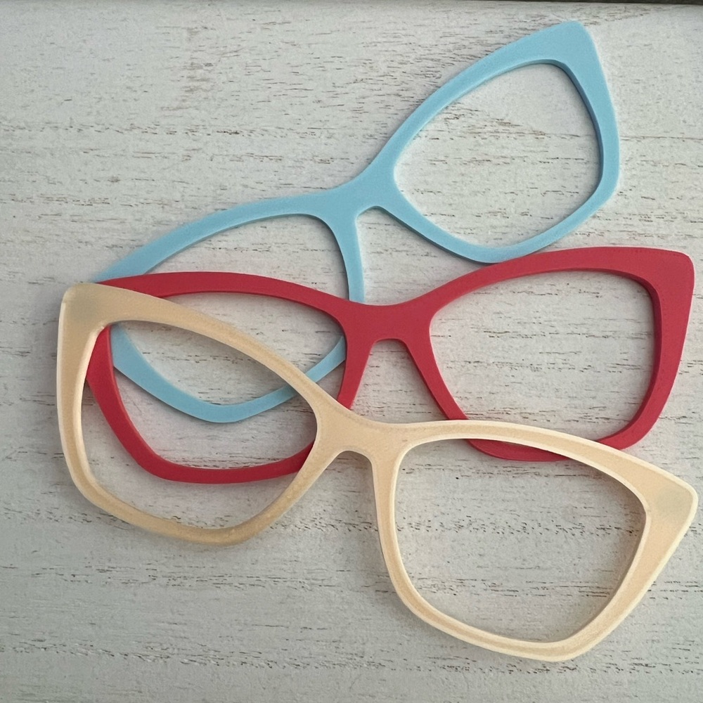 3 Toppers Creator Made for Wanda Pair Eyewear Frames